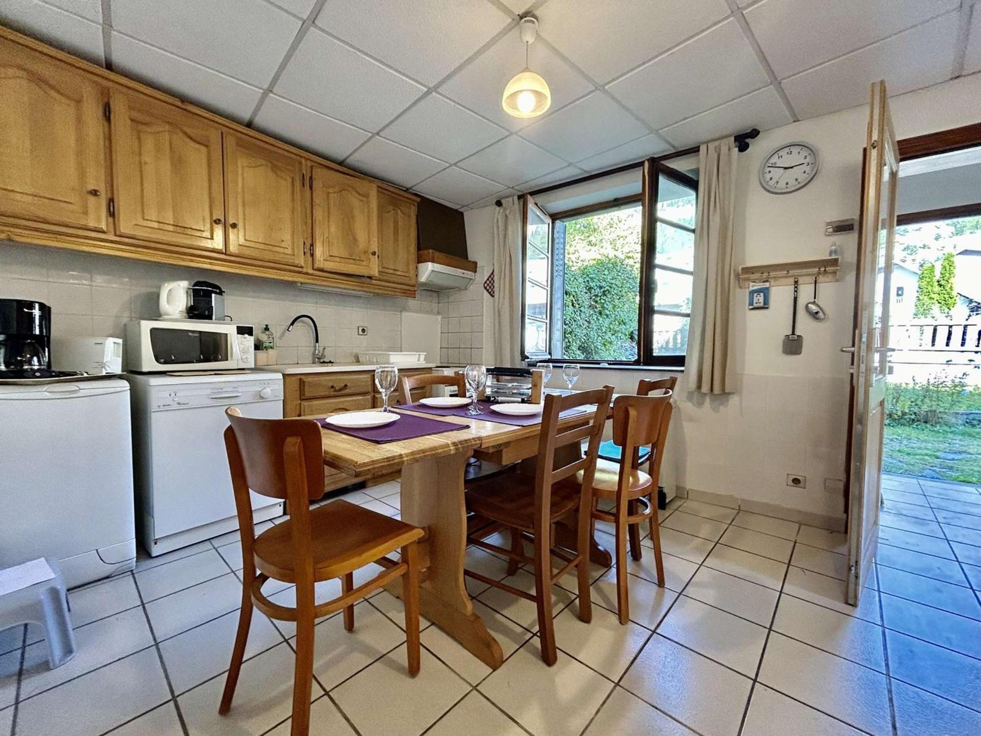 Appartement Montagne : 2 Pces, 4 Couchages, Jardin, Animaux Ok, Navette Et Commerce Proches - Fr-1-330F-211 Le Monêtier-les-Bains Exteriér fotografie